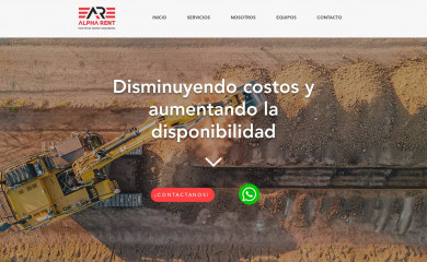 alpharent.cl screenshot