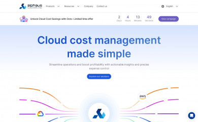 alphaus.cloud screenshot