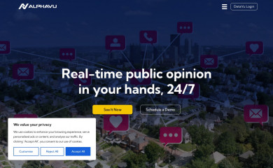 alphavu.com screenshot