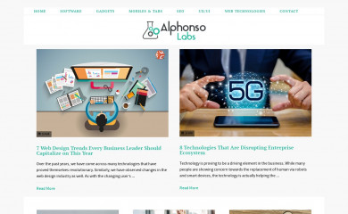 alphonsolabs.com screenshot