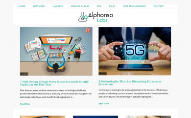 alphonsolabs.com screenshot