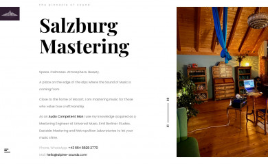 alpine-sounds.com screenshot