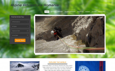 alpineadventureromania.ro screenshot