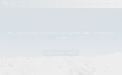 alpineca.com screenshot