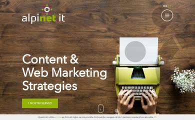 alpinet.it screenshot