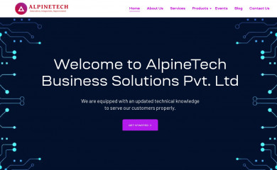 alpinetech-group.com screenshot