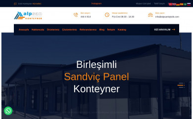 alpsanlojistik.com.tr screenshot