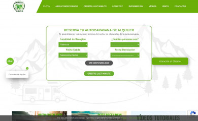 alquilerautocaravanasvalencia.com screenshot