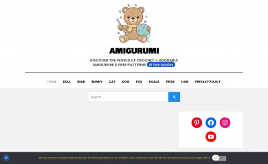 alwaysfreeamigurumi.com screenshot