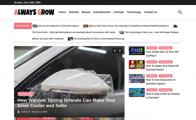 alwaysgrow.org screenshot
