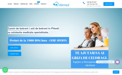 altmed.ro screenshot