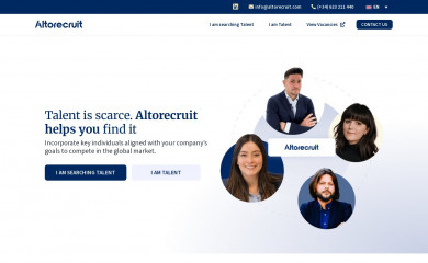 altorecruit.com screenshot