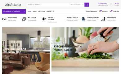 altafoutlet.com screenshot