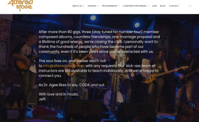 alteredstage.com screenshot