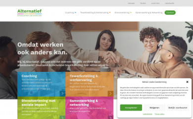 alternatiefvzw.be screenshot
