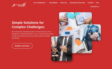 alternativerecruitment.agency screenshot