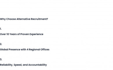 alternativerecruitment.agency screenshot
