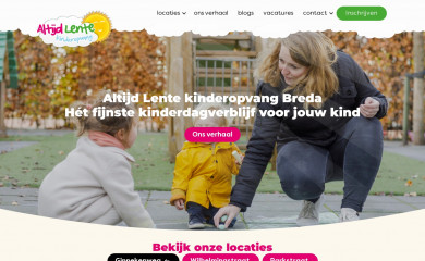 altijdlentekinderopvang.nl screenshot