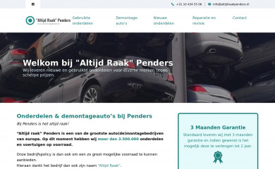 altijdraakpenders.nl screenshot