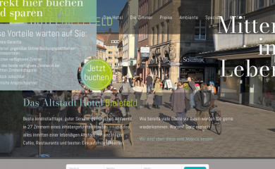 altstadt-hotel-bielefeld.de screenshot