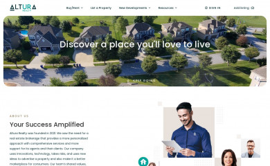 alturarealty.net screenshot