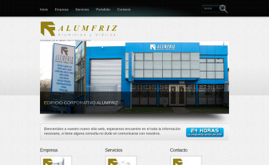 alumfriz.cl screenshot