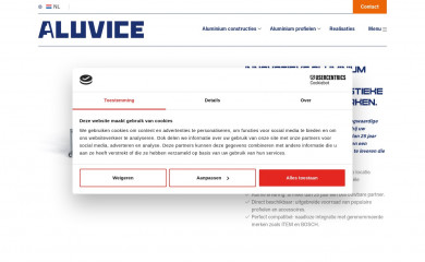 aluvice.eu screenshot