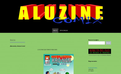 aluzinecomix.com screenshot