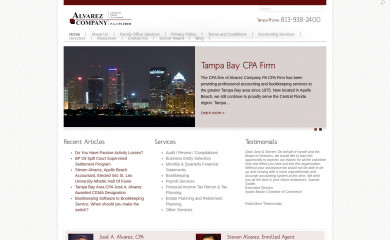 alvarezcpa.com screenshot