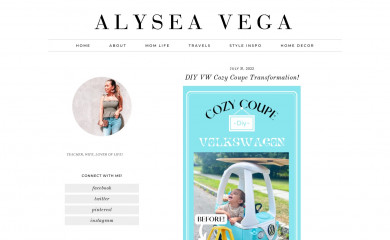 alyseavega.com screenshot