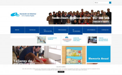 alzheimerlucena.org screenshot