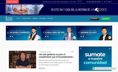am530somosradio.com screenshot