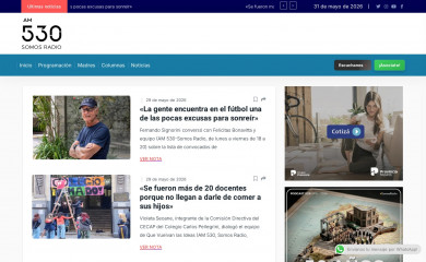 am530somosradio.com screenshot