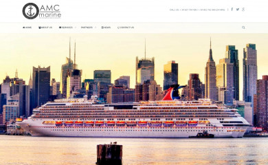 amcmarine.com screenshot