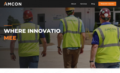 amconindustrial.com screenshot