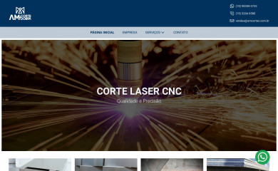 amcortes.com.br screenshot