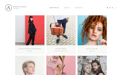 amandathomasphotographer.co.uk screenshot