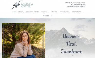 amandavotto.com screenshot