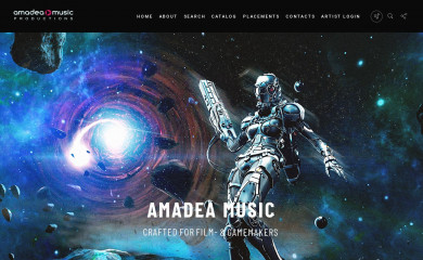 amadeamusicproductions.com screenshot