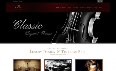 AMADEUS Child Theme screenshot