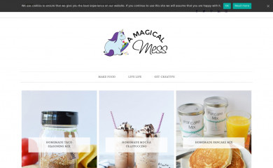 amagicalmess.com screenshot