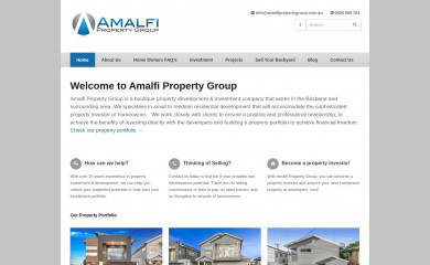 amalfipropertygroup.com.au screenshot