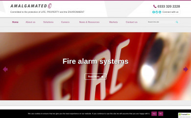 amalgamatedltd.com screenshot