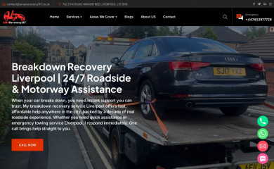 amarecovery247.co.uk screenshot