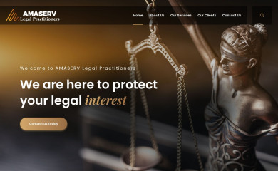amaservlegal.com screenshot