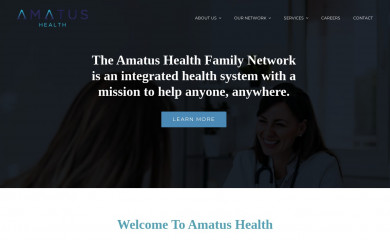 http://www.amatushealth.com screenshot
