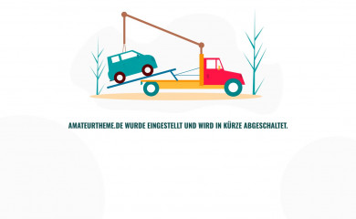 http://www.amateurtheme.de screenshot
