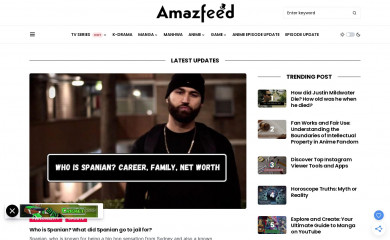 amazfeed.com screenshot