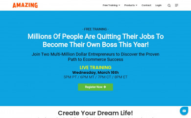 amazing.com screenshot
