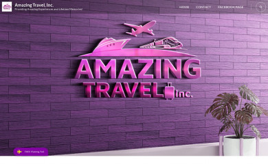 amazingtravelinc.com screenshot